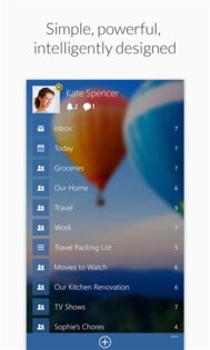 Wunderlist для Windows Phone. Скриншот 1