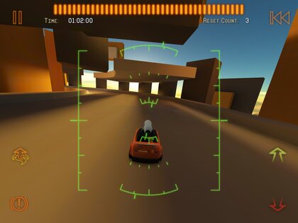 Jet Car Stunts 2. Скриншот 1