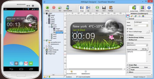 XWidget 1.97. Скриншот 2