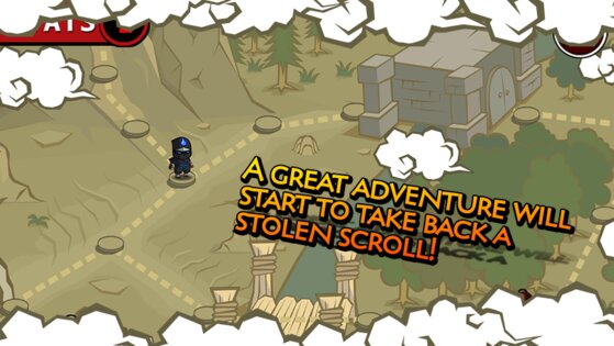 Ninjas – STOLEN SCROLLS 4.94. Скриншот 2