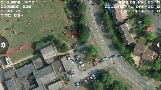 Zombie Sim 1.6.4. Скриншот 2