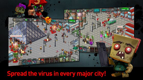 Zombie Virus 2.1. Скриншот 1
