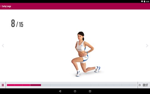 Runtastic Butt Trainer Workout 1.8. Скриншот 7