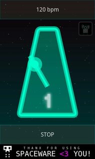 Spaceware Метроном. Скриншот 1