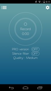 Voice Recorder 4.4.1.1914. Скриншот 1