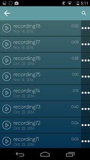 Voice Recorder 4.4.1.1914. Скриншот 3