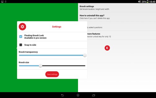 Knock Lock 1.12. Скриншот 6
