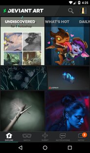 DeviantArt 3.3.4. Скриншот 2