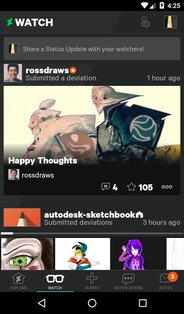 DeviantArt 3.3.4. Скриншот 3