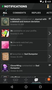 DeviantArt 3.3.4. Скриншот 5