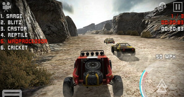 Uber Racer. Скриншот 1