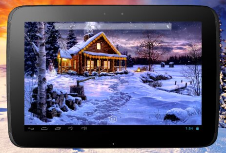 Зимний праздник Живые обои 3.5.0. Скриншот 16