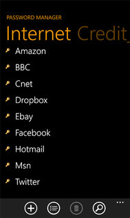 Password Manager 2.7.0.0. Скриншот 1