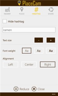 PlaceCam. Скриншот 1