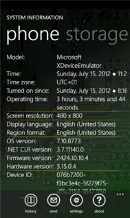 System Information. Скриншот 1