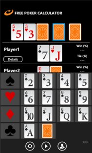 Покерный калькулятор. Скриншот 4