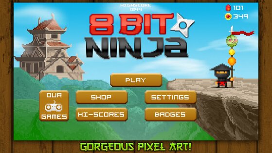 8bit Ninja 1.4.0. Скриншот 1