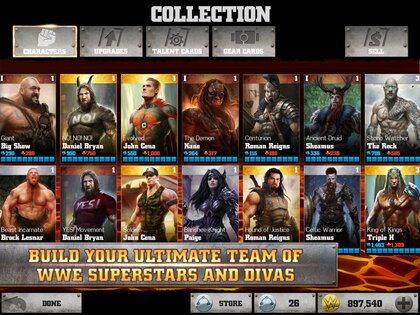 WWE Immortals 2.6.3. Скриншот 8