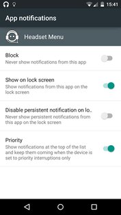 Headset Menu 1.360. Скриншот 6