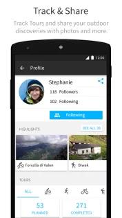 Komoot – карты для пеших и велопрогулок 2025.28.0. Скриншот 2