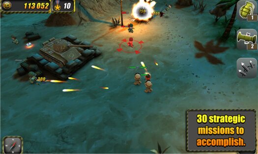 Tiny Troopers. Скриншот 1