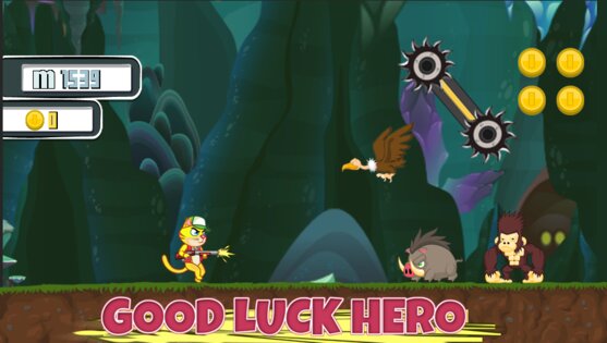 Cat Hero 1.0. Скриншот 3