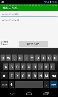 Natural Notes 4.0. Скриншот 2