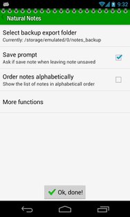 Natural Notes 4.0. Скриншот 5