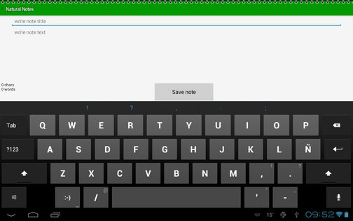 Natural Notes 4.0. Скриншот 10