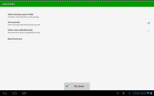 Natural Notes 4.0. Скриншот 14