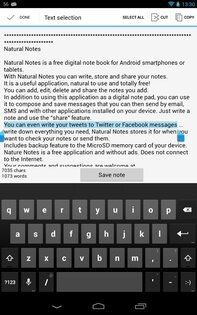 Natural Notes 4.0. Скриншот 20