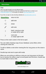 Natural Notes 4.0. Скриншот 21