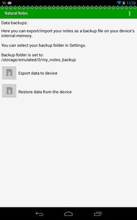 Natural Notes 4.0. Скриншот 22