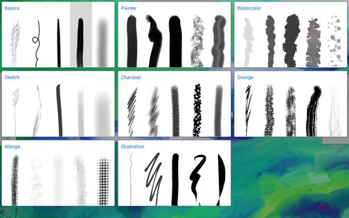 Corel Painter Mobile 2.2. Скриншот 3