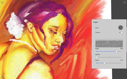Corel Painter Mobile 2.2. Скриншот 13
