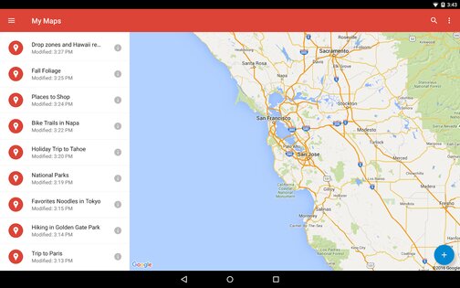 Мои карты Google 2.2.1.5. Скриншот 8