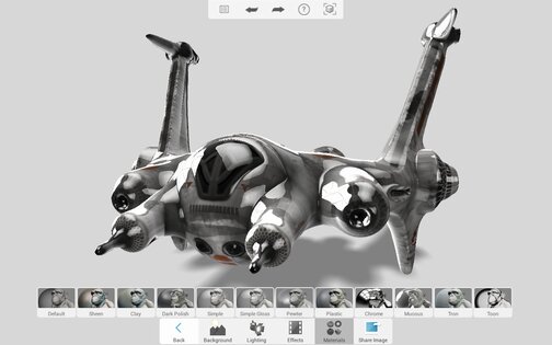 123D Sculpt+ 2.0.2. Скриншот 2