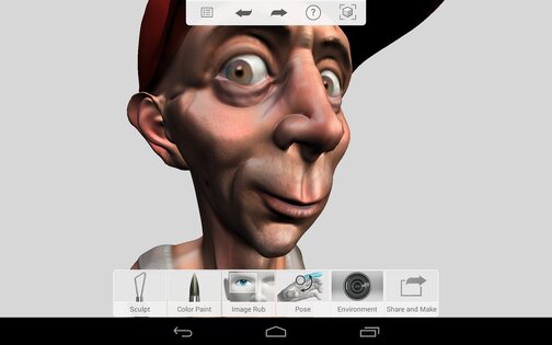 123D Sculpt+ 2.0.2. Скриншот 8