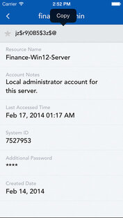 ManageEngine Password Manager Pro. Скриншот 2