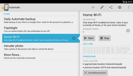 Automate 1.49.1. Скриншот 10
