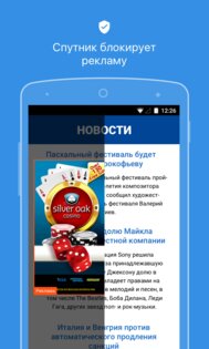 Спутник Браузер 1.3.3.166. Скриншот 1