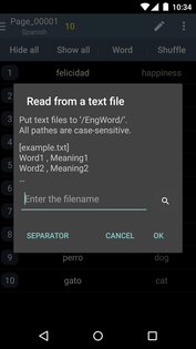ClevWord – запоминание слов 2.11.4. Скриншот 5