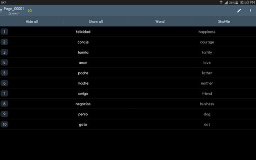 ClevWord – запоминание слов 2.11.4. Скриншот 9
