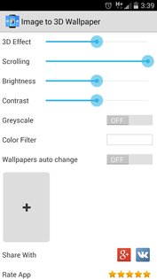 Image to 3D Wallpaper 2.5. Скриншот 2