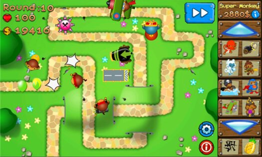 Bloons Tower Defense 1.0.2. Скриншот 1