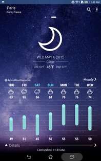 ASUS Погода 12.1.0.36_250313. Скриншот 9