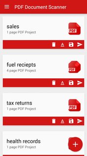 PDF Document Scanner 5.16.0. Скриншот 1