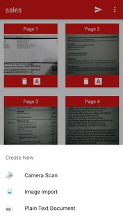 PDF Document Scanner 5.16.0. Скриншот 4