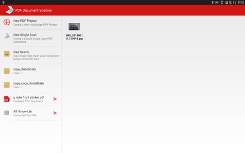 PDF Document Scanner 5.16.0. Скриншот 8