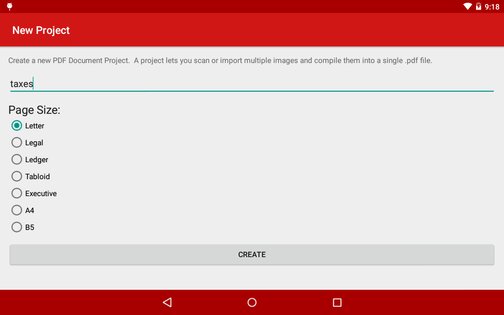 PDF Document Scanner 5.16.0. Скриншот 10
